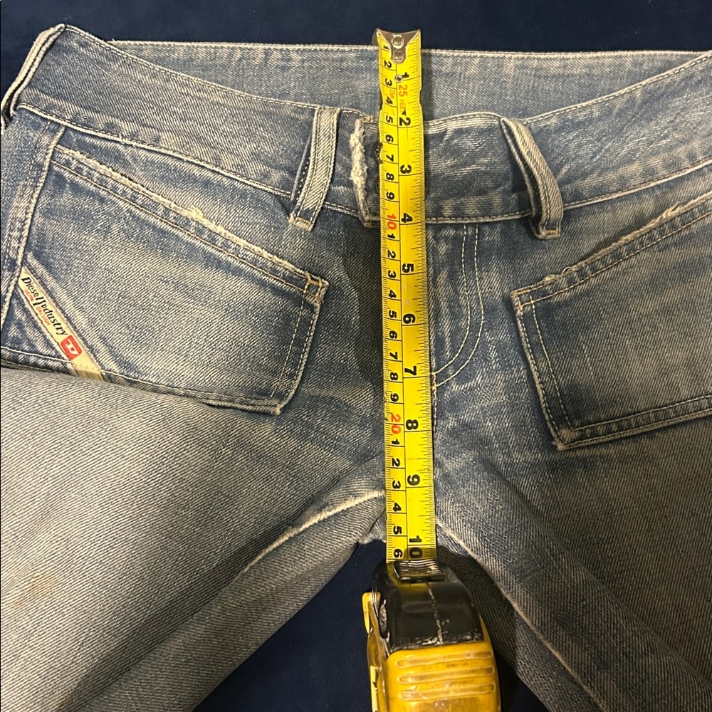 VINTAGE DIESEL MADE IN ITALY LOW RISE DENIM - Picture 13 of 15